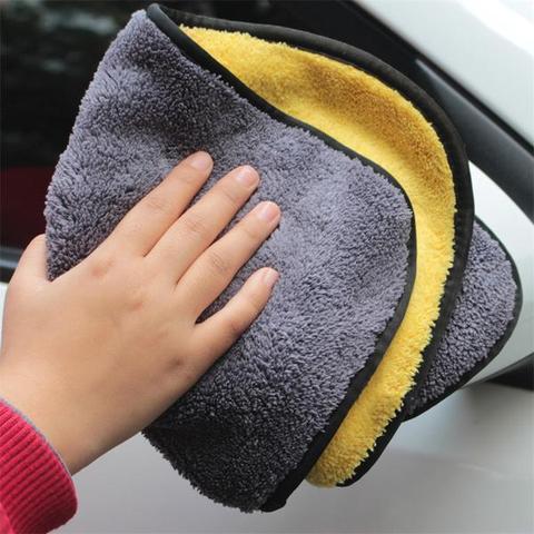 Dual-Sided Microfiber Car Wash Towel — Scratch-Free Detailing Cloth
