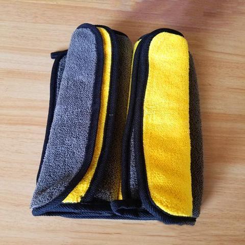Dual-Sided Microfiber Car Wash Towel — Scratch-Free Detailing Cloth