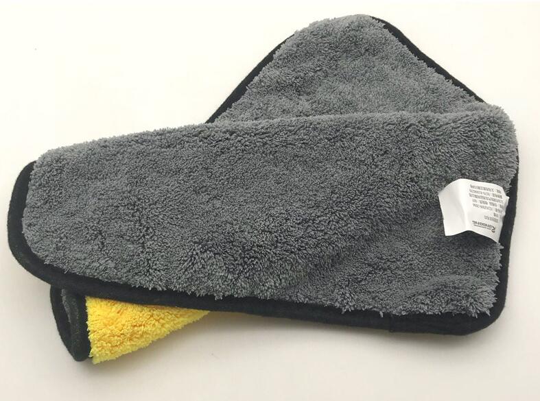 Dual-Sided Microfiber Car Wash Towel — Scratch-Free Detailing Cloth