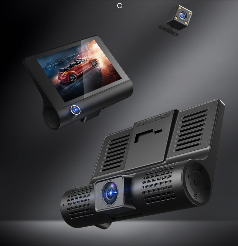 1080P Dual Dash Cam — Front & Rear Night Vision Recorder