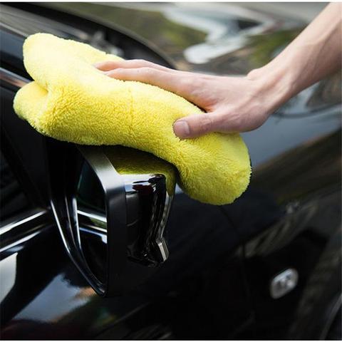 Dual-Sided Microfiber Car Wash Towel — Scratch-Free Detailing Cloth