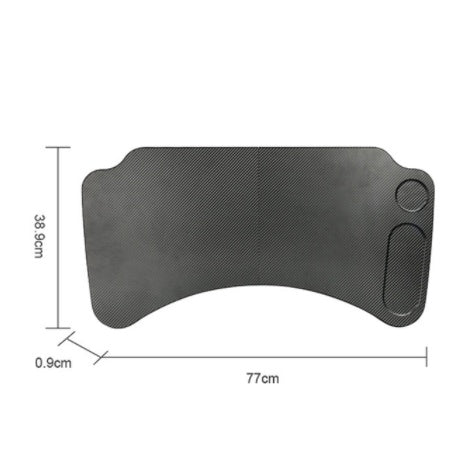Foldable Car Desk for Tesla Model 3 & Y - Portable Steering Wheel Table Tray